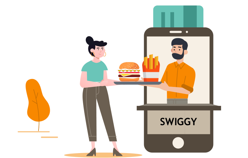 Food delivery by swiggy